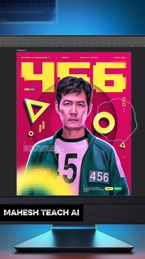 Graphic Design 🤯 Banner in Photoshop || How to edit graphic Design banner in Photoshop #edit#shorts