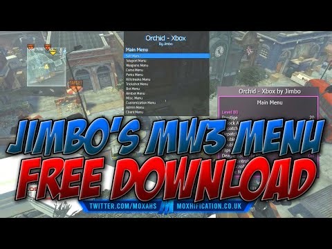Jimbo's MW3 All Client Mod/Azza Menu (Free Multi-CoD Menu) [JTAG/RGH] +Download