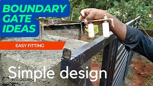 4.2K views · 37 reactions | sliding gate design for small houses and villas/how to fix a gate without pillars#slidinggate#sliding#maingate#gatedesign#gatelock#foldinggate | Dream home maker SKM | Facebook