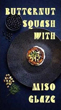 Butternut Squash with Miso Glaze