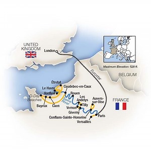 12 Day Cruising the Seine, Plus Paris & London