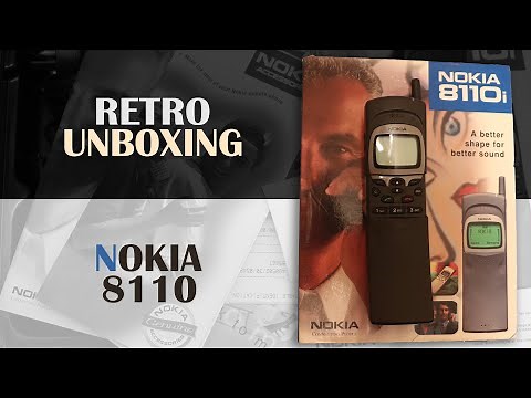 Nokia 8110 retro unboxing and review (Matrix phone)