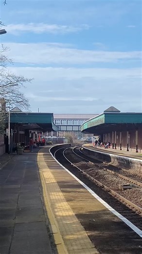 Absolute Thrash from NORTHERN BELLE Class 47 57 Passing Colwyn Bay #northernbelle #railtour #locomotive #train