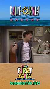 California Dreams premiered on September 12th, 1992 on NBC with the episode The First Gig. 🌞🌊 #calforniadreams #tvshow #nbc #90s #nostalgia | California Dreams