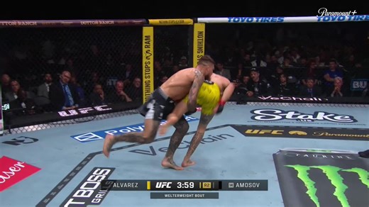 Não vai acontecer porque o Makhachev vai correr antes, mas que narrativa incrível para uma luta entre os dois, hein!?🇷🇺 vs 🇺🇦