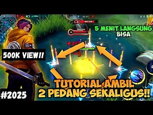 TUTORIAL HOW TO GET 2 LING SWORDS AT ONCE 2024!! - Mobile Legends