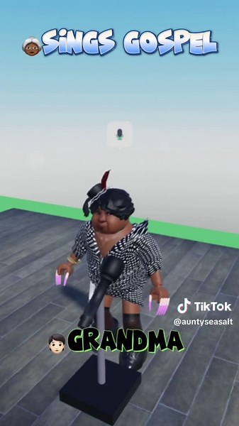 Going on Roblox as an Aunty | Part 15. #roblox #seehergreatness #auntypatt #robloxgrannny #AuntyseaSalt #fyp #Auntygranbabies