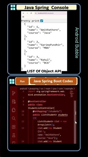 List Of Object API | Java Spring Boot Programming | Day: 16