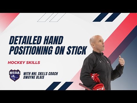 PRO HOCKEY TRAINING: Detailed Hand Positioning On Stick
