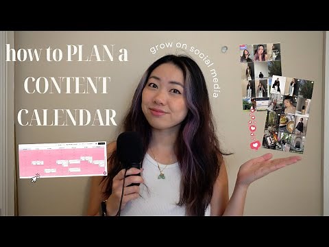 How to plan a content calendar, find your niche, & build a brand | GROW on social media 2025 🌱