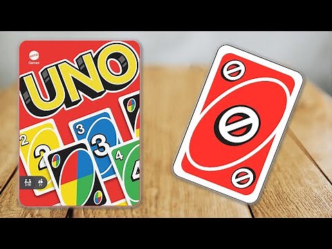 UNO - AUSSETZEN KARTE - Spielregeln TV (Spielanleitung Deutsch) - MATTEL JOKER AKTIONSKARTEN STOP