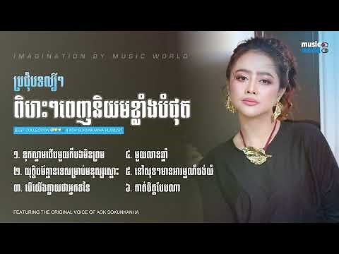 Aok Sokunkanha Collection 2025 🎶 | ជម្រើសបទពេញនិយមពិរោះៗ 💛✨