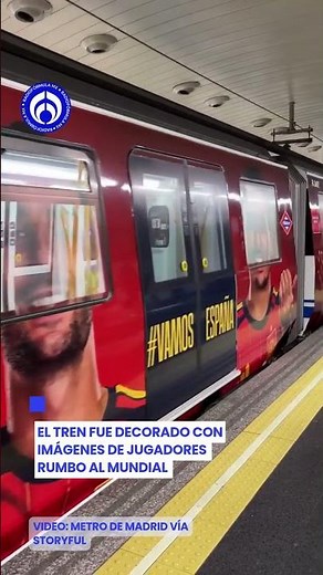 Así luce el metro de Madrid rumbo al Mundial 2026 😱