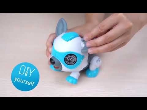 Intelligent Voice Control Magic Pet Dog Multifunctional Touching Sensor Electric Robot Dog Toy