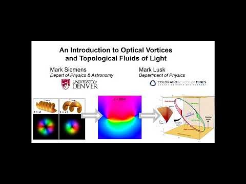 An Introduction to Optical Vortices and Topological Fluids of Light
