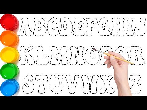 Alphabet Phonics Song With Drawing and Painting // ABC Alphabet Song & Sound for Kids // KS ART