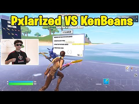 Pxlarized VS KenBeans 1v1 Realistic PvP!