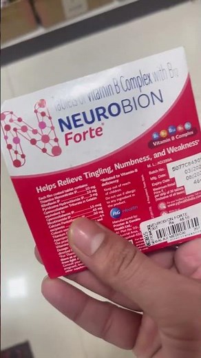 Neurobion Forte Tablet Use