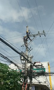 #conductor splicing-1/0-336 acsr#reconductoring#followers#everyone | life of line