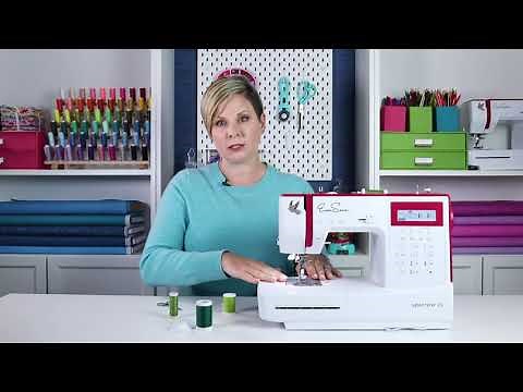 How to Thread the EverSewn Sparrow 25 Sewing Machine