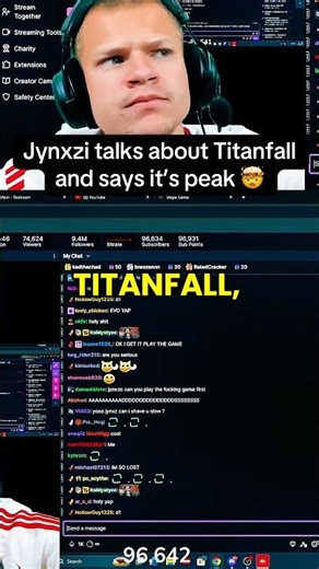 Do you want to see Jynxzi play Titanfall? 🤔 #jynxzi #titanfall2 #clips