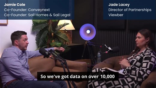 What if a legal pack didn’t take 45 days to prepare? Jade Lacey, Director of Partnerships at Viewber, recently spoke with Jamie Cole, Co-Founder of Conveynext, Sail Homes & Sail Legal, about the inefficiencies in traditional conveyancing. Data from over 10,000 transactions shows it can take more than 45 days just to draft a legal pack. Jamie explains how a faster, more reliable approach not only saves time but also gives sellers and buyers the confidence to go to auction quickly-streamlining the