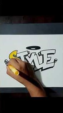Graffiti Art | Style lettering | Elementary and Intermediate exam