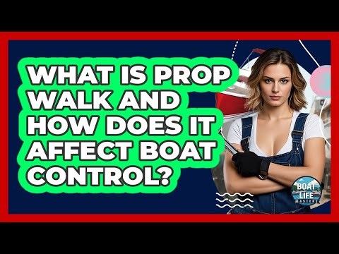 What Is Prop Walk And How Does It Affect Boat Control? - Boat Life Masters