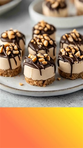 179K views · 1.1K reactions | No-bake peanut butter cheesecake bites are rich, creamy, and perfectly portioned for snacking or dessert. With a buttery graham cracker crust and silky peanut butter filling, they’re little bites of heaven you can whip up in minutes, no oven needed! | Tasty Gastronomic | Facebook