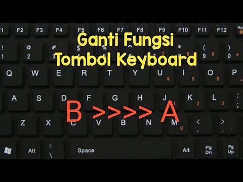 Cara Mengganti fungsi tombol keyboard Menjadi Huruf yang Lain dengan Software Key Tweak
