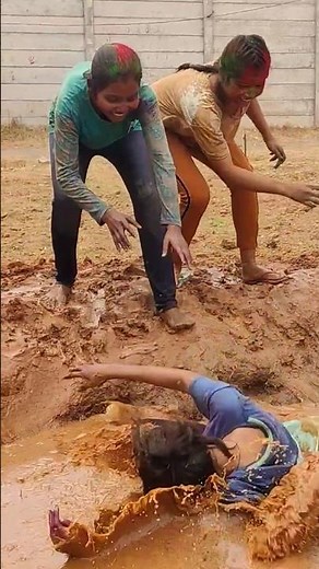 Mud Holi. watch full video.#holi #holispecial #desi