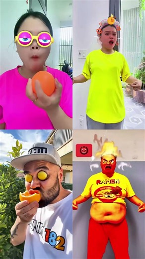 Orange Peel Eyes & Angry Belly Man 🍊😡🔥