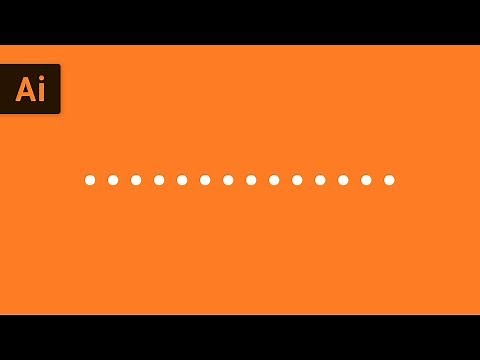 How to Make a Dotted Line | Illustrator Tutorial