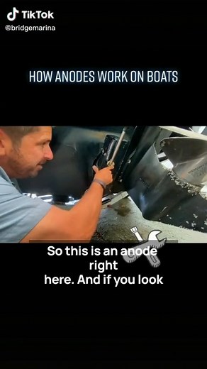 What's an anode and how does it work? 🧲 #boating #learntoboat #BoatingTips #lakehopatcong #highlandsnj #bridgemarina | Bridge Marina, Inc.