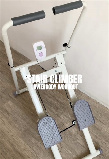 Lower Body Workout with Stair Climber: Home Equipment Guide
