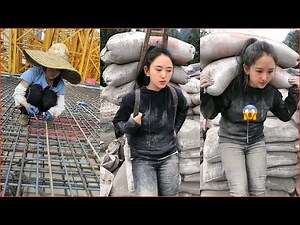 Female Construction Workers - Ingenious construction workers - Great technique in construction #11