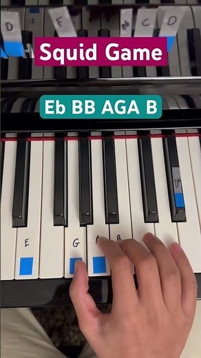 Squid Game Easy Piano Tutorial Easy