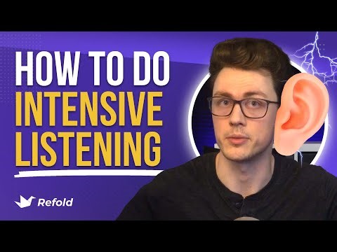Can't understand without subtitles? Do this! - Intensive listening tutorial
