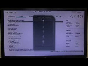 How To Manage Performance Core Ratio On Gigabyte Z790 AERO G ATX Motherboard