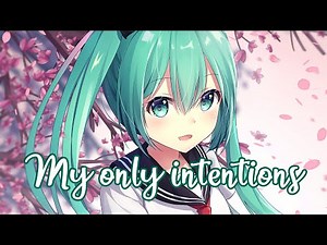 8D Nightcore → Intentions (Ericovich, Yonetro & L.Kaison) Lyrics | USE HEADPHONES 🎧