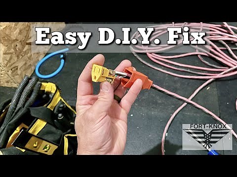 How to Fix or Replace Extension Cord Plug | Electrical cord Plug | Fix Damage or Cut Cord / Wire