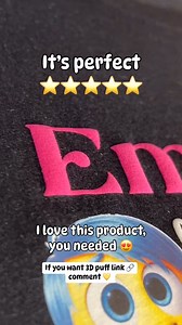 Elevate your wardrobe with personalized ornaments! Use A-SUB 3D Puff Heat Transfer Vinyl to create a T-shirt that looks just like the one in our video. 💥 👉 Get yours now and save 10% at https://bit.ly/49VFU1a | A-SUB