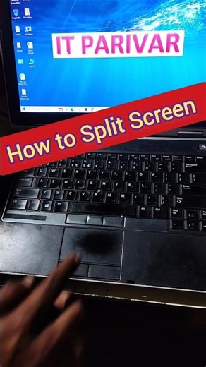🔥🖥️ Split Screen #windows #screen #split #itparivar #shorts
