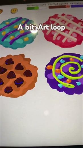 Game: Art loop 🗒️ #artloop #shorts