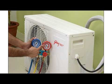 AC- Step by Step SPLIT AC OUTDOOR UNIT INSTALLATION
