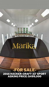 10K views · 949 reactions | FOR SALE | 2016 33’ Hacker-Craft Custom...