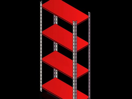 Solidworks货架建模到装配方法