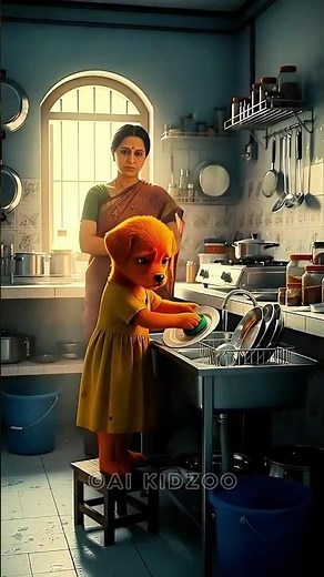 From Pain to Hope – The Most Emotional Short Story 💔 #ai #story #puppy #sister #emotional #Shorts