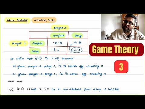 3.Nash Equilibrium Example | Prisoner's Dilemma | Proof | Game Theory |