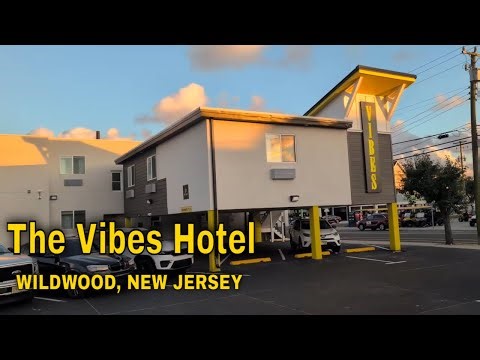 The Vibes Hotel - A Wildwood, New Jersey hotel tour
